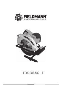 Manuál Fieldmann FDK 201302-E Kotoučová pila