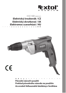 Használati útmutató Extol 8890501 Csavarhúzó