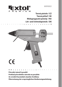 Návod Extol 8899002 Lepiaca pištoľ