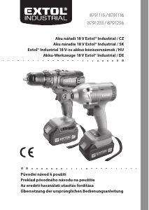 Bedienungsanleitung Extol 8791255 Schlagschrauber