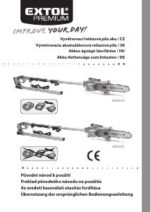 Bedienungsanleitung Extol 8895640 Kettensäge
