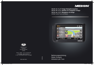 Manuale Medion GoPal E4450 M40 (MD 98840) Navigatore per auto