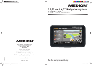 Bedienungsanleitung Medion GoPal E4470 M40 (MD 99155) Navigation