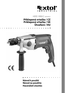 Návod Extol 8790051 Príklepová vŕtačka