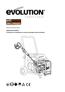 Návod Evolution PW3200 Vysokotlakový čistič