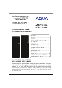 Hướng dẫn sử dụng Aqua AQR-T359MA Tủ đông lạnh