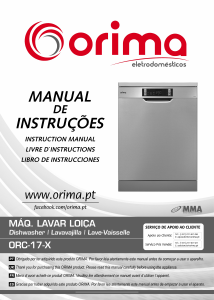 Manual Orima ORC 17 X Máquina de lavar louça