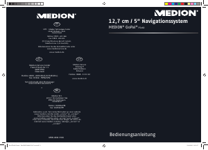 Bedienungsanleitung Medion GoPal P5260 M40 (MD 98211) Navigation