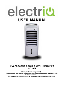 Manual ElectriQ AC100R Humidifier
