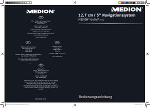 Bedienungsanleitung Medion GoPal P5460 M40 (MD 98212) Navigation