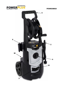 Návod Powerplus POWXG90410 Vysokotlakový čistič