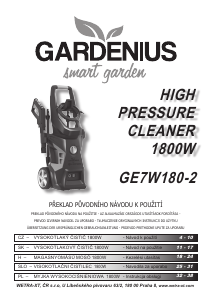 Használati útmutató Gardenius GE7W180-2 Magasnyomású mosó