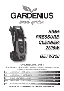 Návod Gardenius GE7W220 Vysokotlakový čistič