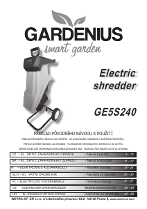 Használati útmutató Gardenius GE5S240 Kerti aprítógép