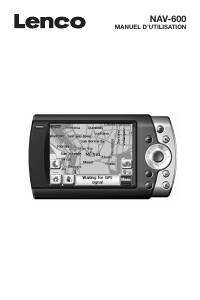Mode d’emploi Lenco NAV-600 Système de navigation