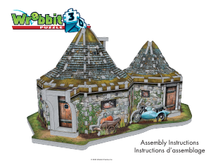 Manual Wrebbit Hagrids Hut Puzzle 3D