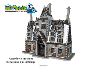 Manuale Wrebbit Hogsmeade - The Three Broomsticks Puzzle 3D