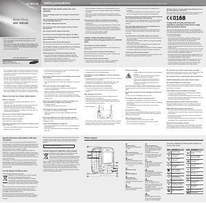 Bruksanvisning Samsung GT-B3310I Mobiltelefon