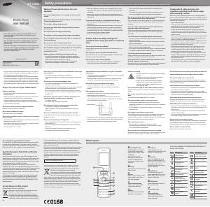 Bruksanvisning Samsung GT-C3560 Mobiltelefon