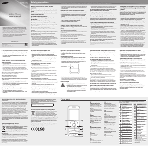 Bruksanvisning Samsung GT-C3752 Mobiltelefon
