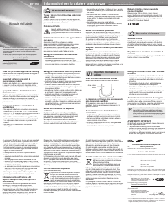 Manuale Samsung GT-E1310B Telefono cellulare