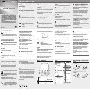 Manuale Samsung GT-E2222 Telefono cellulare