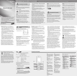 Manuale Samsung GT-M2510 Telefono cellulare