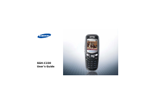 Bruksanvisning Samsung SGH-C230 Mobiltelefon