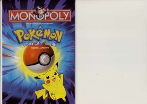 Handleiding Hasbro Monopoly Pokémon