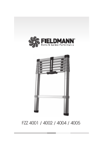 Manual Fieldmann FZZ 4004 Ladder