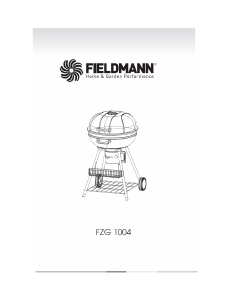 Manual Fieldmann FZG 1004 Grătar