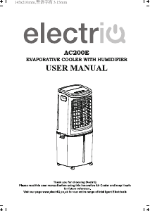 Manual ElectriQ AC200E Humidifier