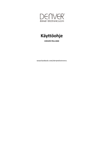 Käyttöohje Denver PBA-2600C Kannettava laturi