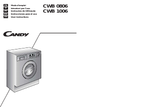 Handleiding Candy CWB 1006-01S Wasmachine