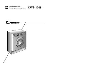 Handleiding Candy CWB 1308/L-S Wasmachine