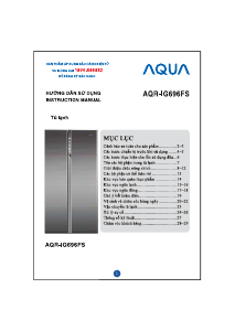 Hướng dẫn sử dụng Aqua AQR-IG696FS Tủ đông lạnh