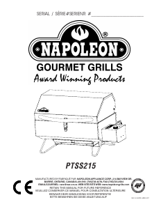 Bruksanvisning Napoleon PTSS215 Freestyle Utegrill