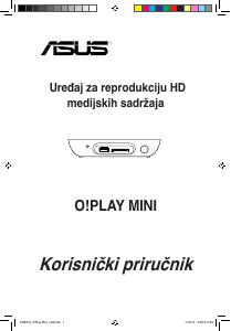Priručnik Asus O!Play Mini Medijski reproduktor
