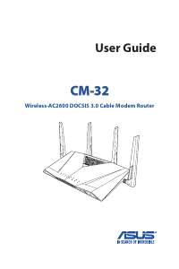Manual Asus CM-32 Router