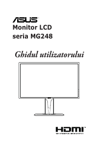 Manual Asus MG248QR Monitor LCD