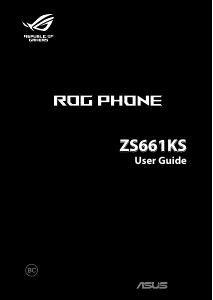 Manual Asus ZS661KS ROG Phone 3 Mobile Phone