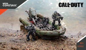 Handleiding Mega Construx set DPW84 Call Of Duty RIB coastal attack