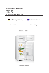 Manual PKM GK 225.4A+EBN Fridge-Freezer