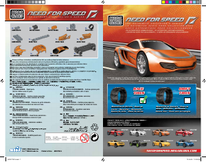 Bruksanvisning Mega Bloks set 95776 Need For Speed McLaren MP4-12C