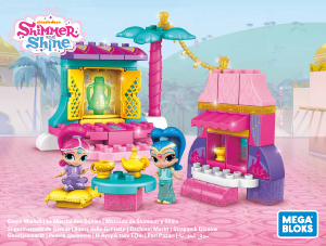 Handleiding Mega Bloks set DXH15 Shimmer and Shine Genie market