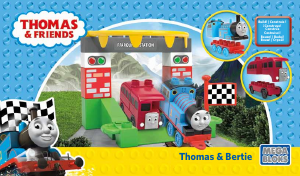 Manual Mega Bloks set DLC17 Thomas and Friends Thomas & Bertie