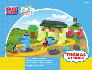 Manual Mega Bloks set 10660 Thomas and Friends Fun at Tidmouth sheds