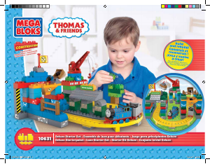 Manual Mega Bloks set 10631 Thomas and Friends Deluxe starter set