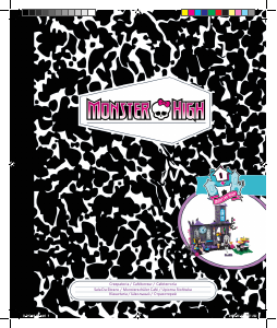 Manual Mega Bloks set DKT93 Monster High Creepateria