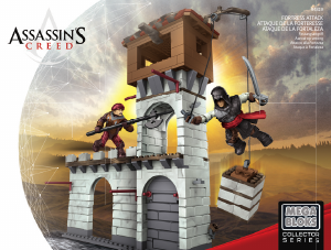 Handleiding Mega Bloks set DBJ04 Assassins Creed Fortress attack